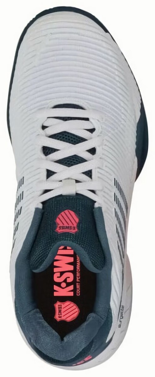 (EU) Кроссовки мужские K-Swiss Hypercourt Express 2 HB, 6614129 129, Белые (р. 46)