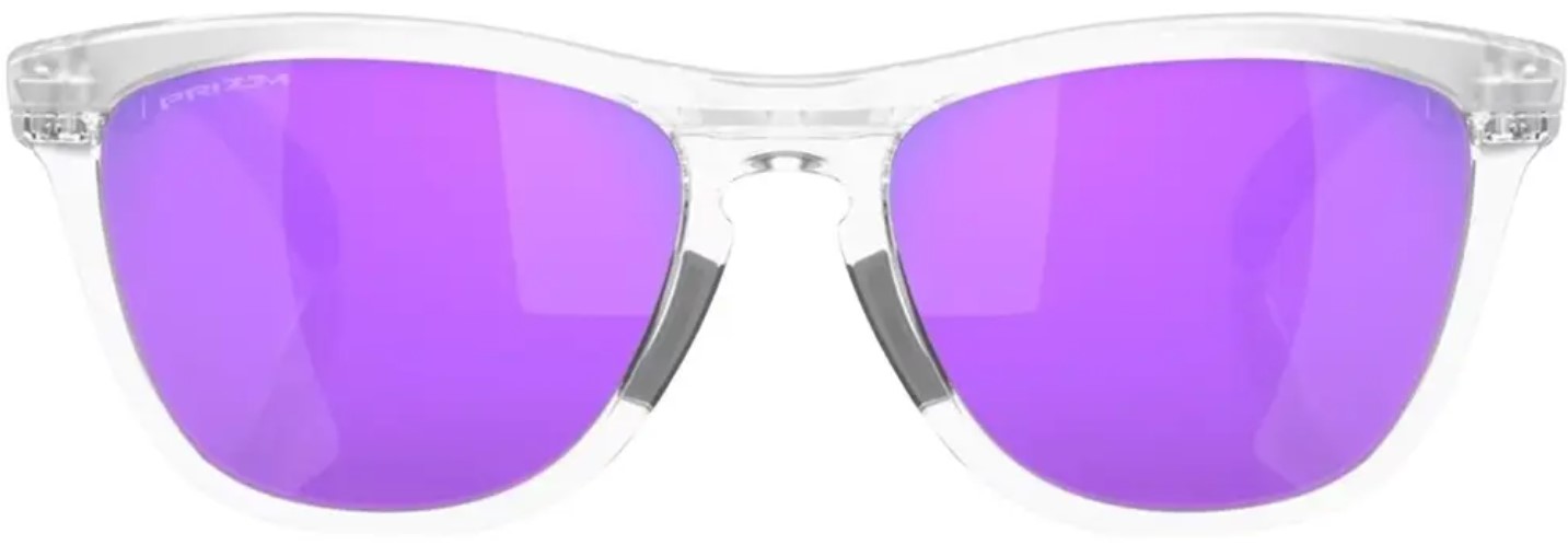 Очки солнцезащитные Oakley Frogskins Range Matte Clear Prizm Violet, Прозрачный/Фиолетовые Линзы