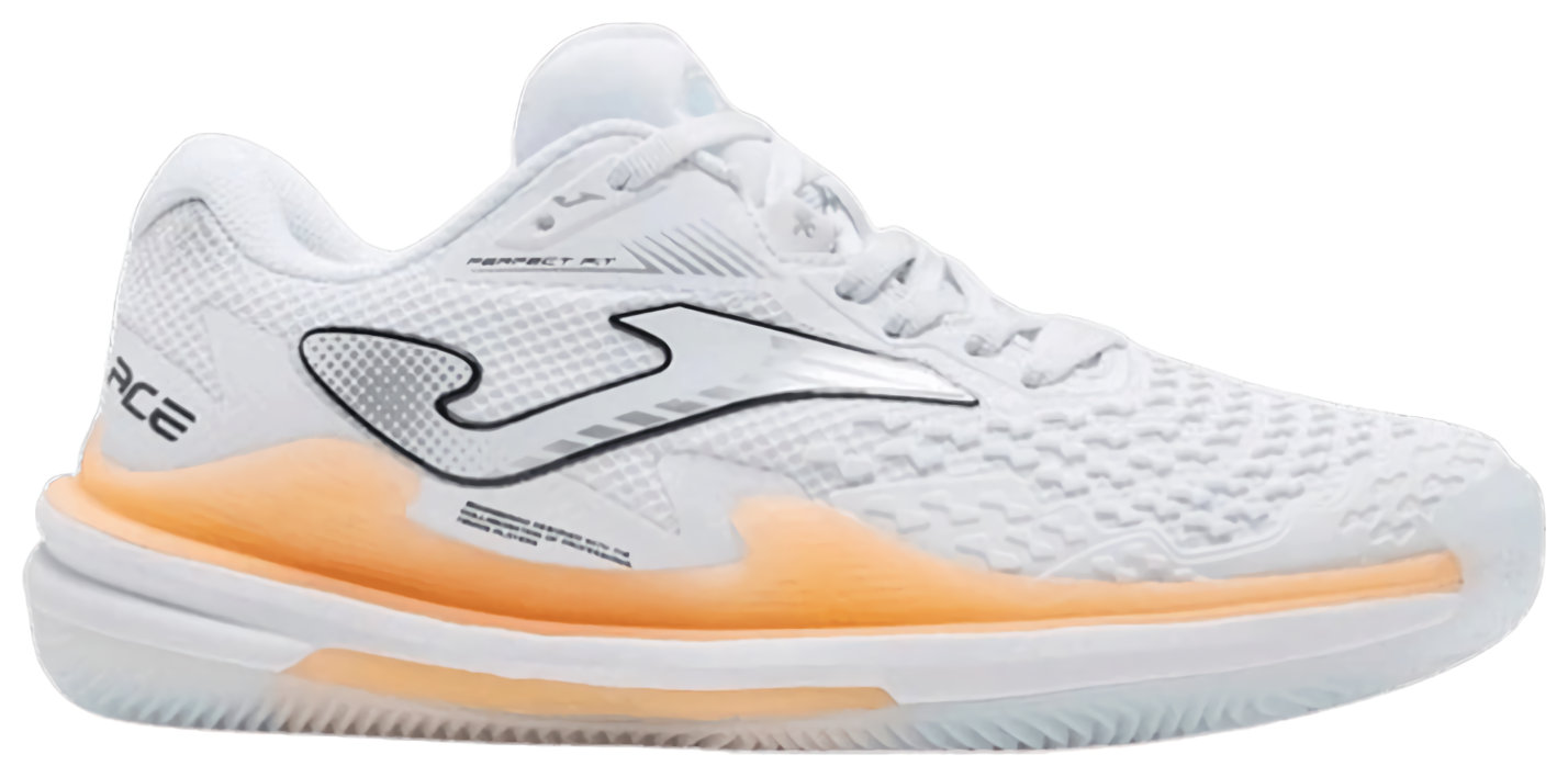 Кроссовки женские Joma Ace Lady, Белые/Розовые, с карбоновой пластиной (р. 40)