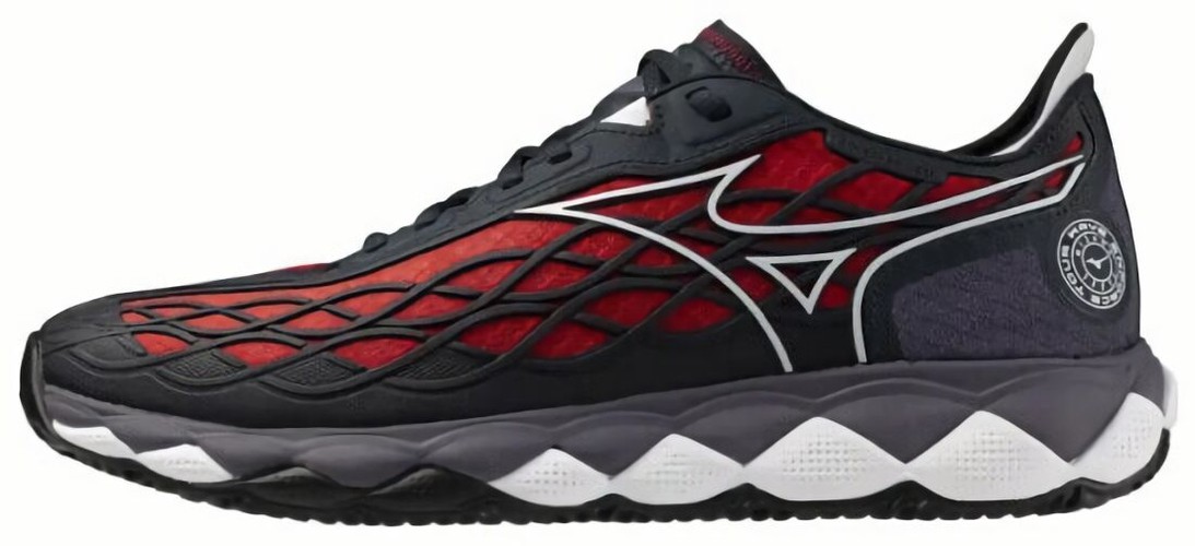 (EU) Кроссовки мужские Mizuno Wave Enforce Tour, 61GB2306 08, Черные (р. 40)