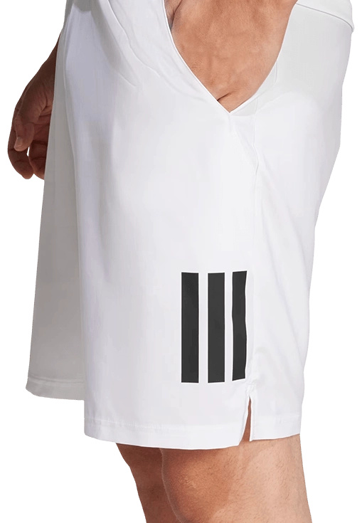 Шорты мужские Adidas Club 3 Stripes 7in M, Белые (M)