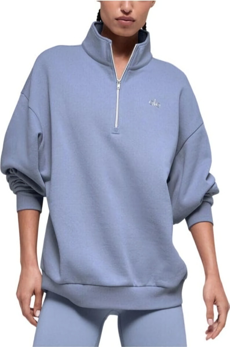 (CN) Свитшот унисекс Alo Yoga Accolade Sweatshirt, Фиолетовый (S)