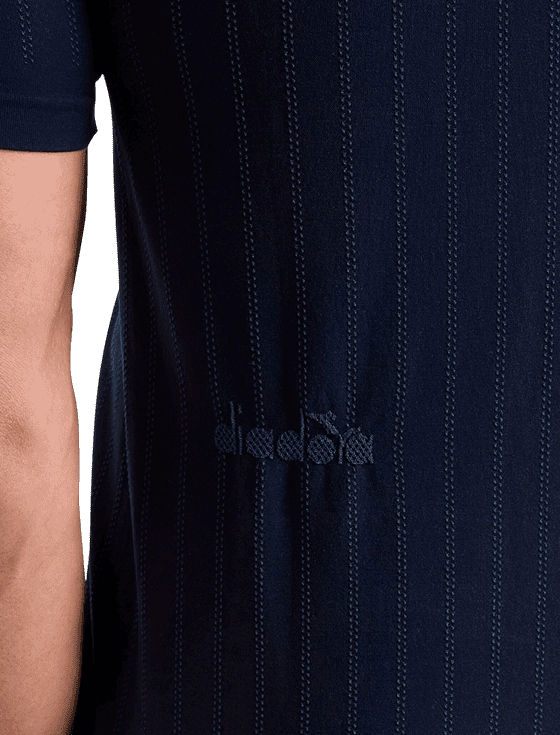 Футболка мужская Diadora SS T-Shirt Icon Stratouno M, Синяя (L)