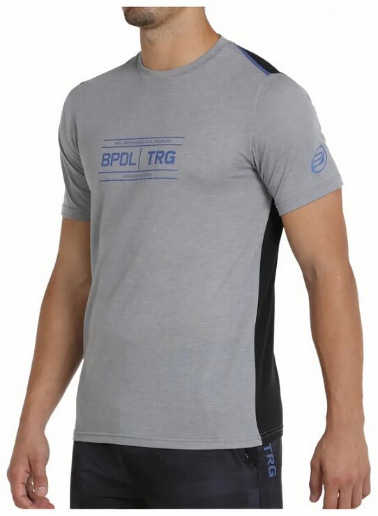 (EU) Футболка мужская Bullpadel Toen, Серая (S)