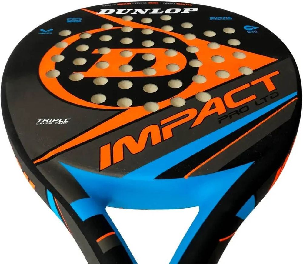 (EU) Ракетка для падел тенниса Dunlop Impact Pro Hl Orange