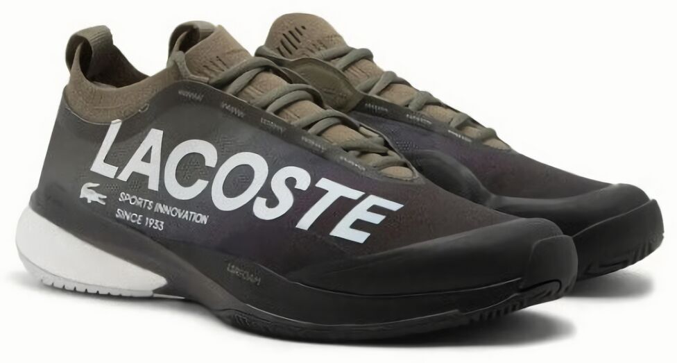 (EU) Кроссовки мужские Lacoste, 50SMA0011, Черные/Коричневые (р. 46,5)