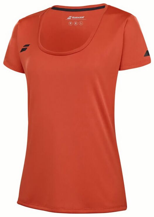 (EU) Топ для девочек Babolat Play Манга, Красная (L/XL)