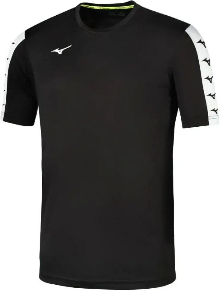(EU) Футболка унисекс Mizuno Team Nara, Чёрная (S)