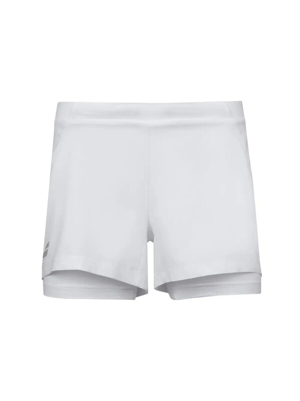 (EU) Шорты женские Babolat Exercise, Белые (2XL)