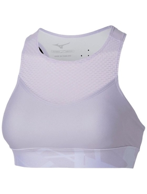 Топ женский Mizuno Daybreakers Padded Bra W, Фиолетовый (S)