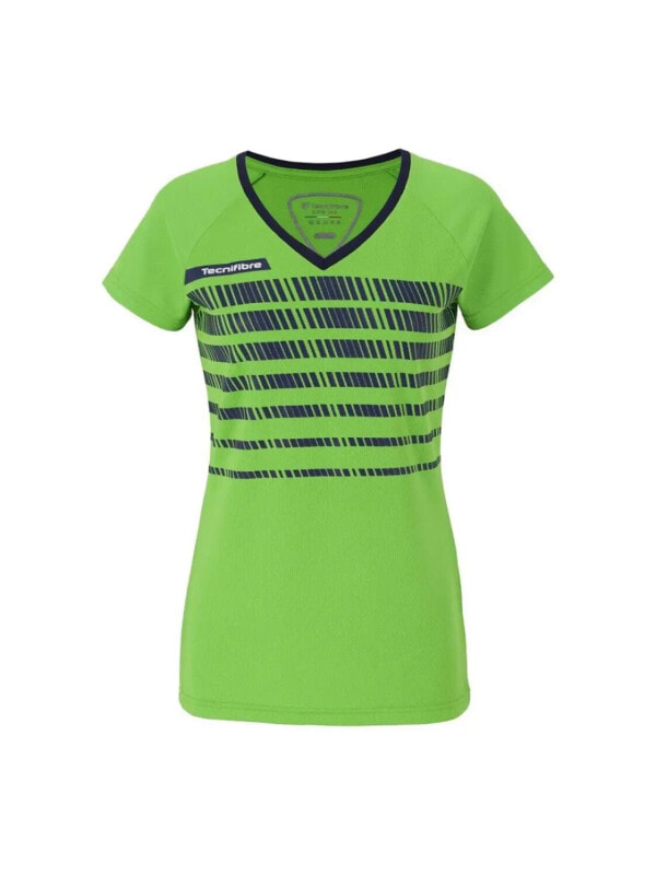 (EU) Футболка для девочек Tecnifibre F2 Girl, Зелёная (S/M)