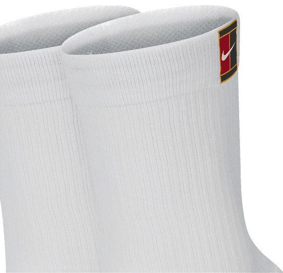 Носки детские Nike Multiplier Cushioned x 2 Socks, Белые (р.34-38)