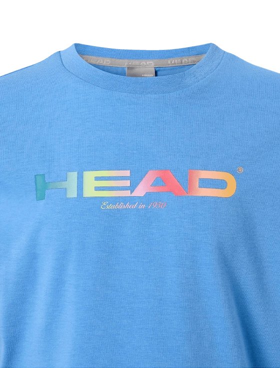 Футболка для мальчиков Head Rainbow T-Shirt B, Голубая (128 см)
