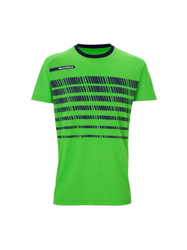 (EU) Футболка для мальчиков Tecnifibre F2, Зелёная (S/M)