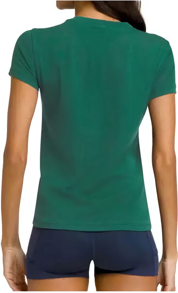 (EU) Футболка женская Wilson Pro Seamless, Зеленая (S)