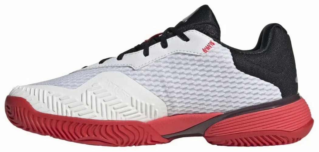 (EU) Кроссовки детские Adidas Barricade K, IH5545, Бело-Черные (р. 32)