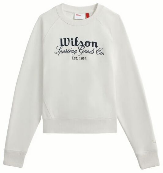(EU) Свитшот женский Wilson Sideline Crew, Бежевый (S)
