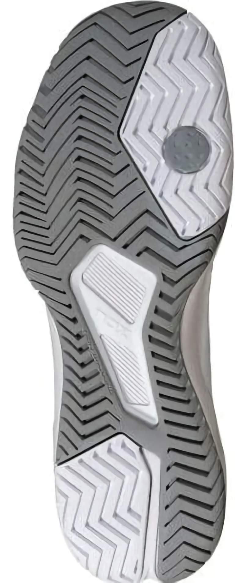 (EU) Кроссовки мужские Pickleball Nox Lux Tempo White/Gray Calpbluxtewg, Белые (р. 47)
