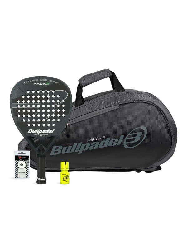 Набор для падел-тенниса Bullpadel Hack 03 + Avant 2 + Dry grip