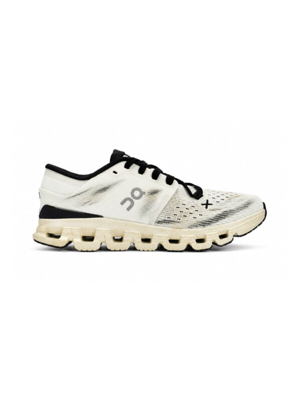 On Cloud X4 Running Shoes Unisex Low-top Black/White/Gray/Yellow