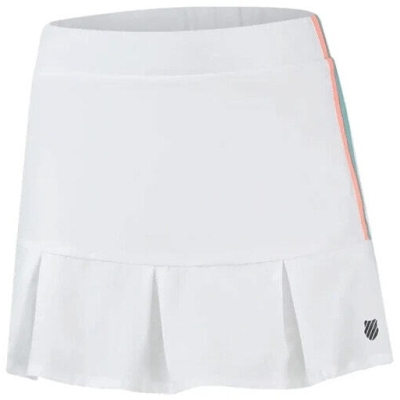 (EU) Юбка женская K-Swiss Hypercourt Pleated 3, Белая (XL)