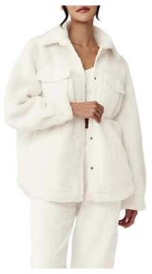 (CN) Куртка женская Alo Yoga 191677398269, Белая (2XL)