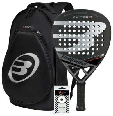 Набор для падел-тенниса Bullpadel Vertex 03 + Bag Tour Black