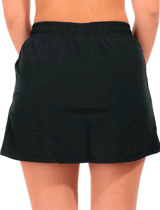 Юбка женская Dunlop Game Skirt W, Черная (S)