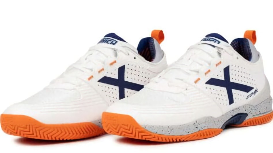 (EU) Кроссовки мужские Munich Atomik 49 White/Orange 4032149, Белые (р. 41)
