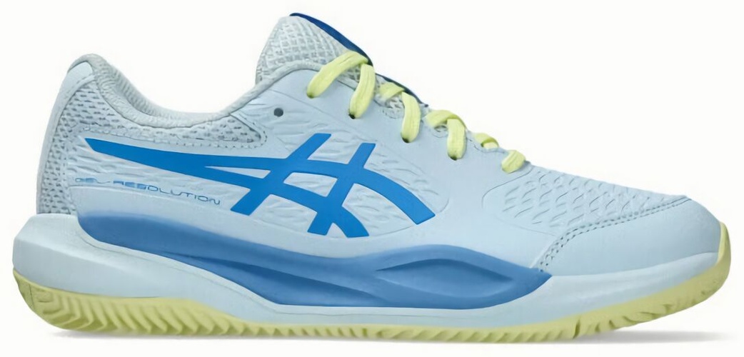 (EU) Кроссовки детские Asics Gel-Resolution X GS, 1044A080-401, Синие (р. 39,5)
