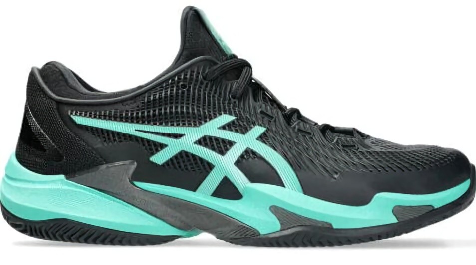 (EU) Кроссовки мужские Asics Court Ff3 Clay 1041A371 002, Чёрные (р. 41.5)
