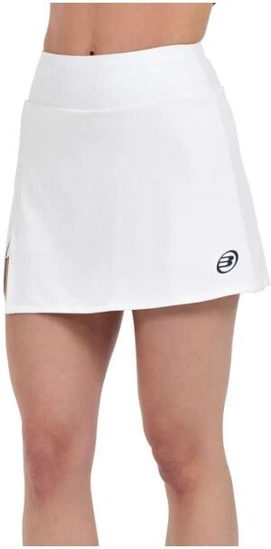 (EU) Юбка женская Bullpadel PARELE WOMAN SKIRT с встроенными шортами, Белая (L)