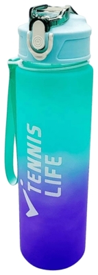 Бутылка для воды Tennis Life, 750 мл, Синяя