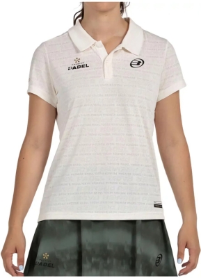 (EU) Поло женское Bullpadel PAYERNE WOMAN POLO, Бежевое (M)