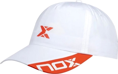 Кепка Nox White Red Logo (белая/красная)
