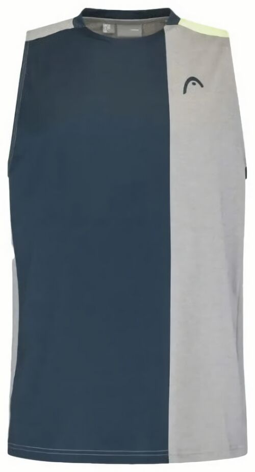 (EU) Майка мужская Head, Серая (2XL)