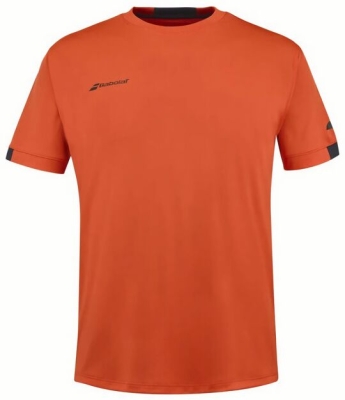 (EU) Футболка для мальчиков С Круглым Вырезом Babolat Play, Красная (M/L)