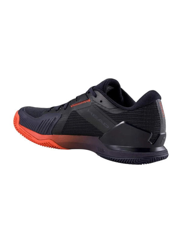 (EU) Кроссовки мужские Head Sprint Pro 4.0 Clay, 273135, Черные/Оранжевый (р. 47)