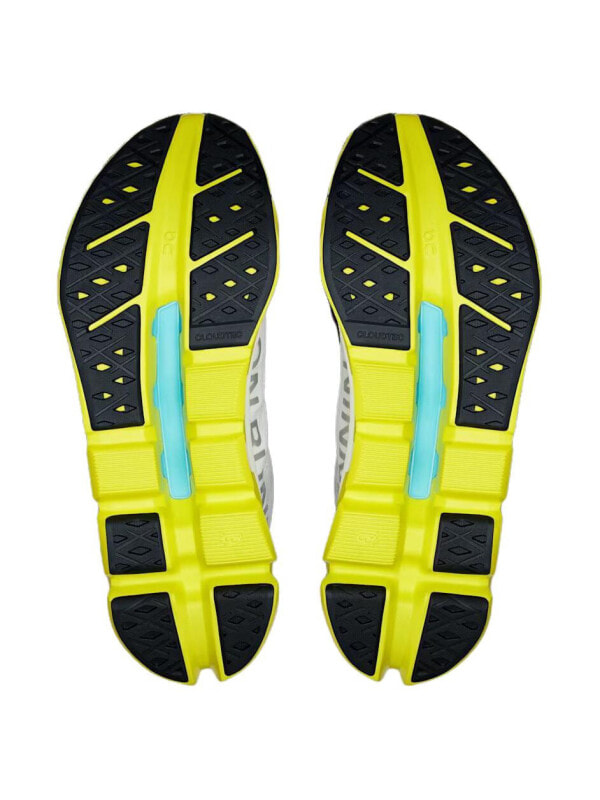 On Cloudflow 5 Abrasion Resistant Low top Training Shoes Women's White Yellow