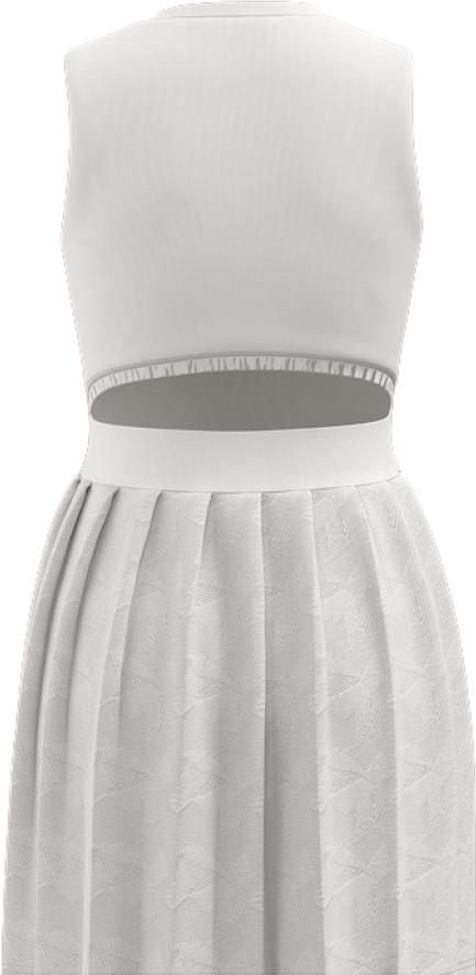 Платье женское 7/6 Mari Dress 2.0 - Antarctica, Белое (M)