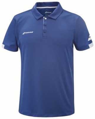 (EU) Поло для мальчиков Babolat Play, Синие (M/L)