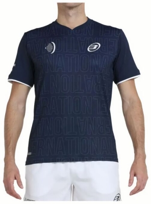 (EU) Футболка мужская Bullpadel Ereis, Синяя (S)