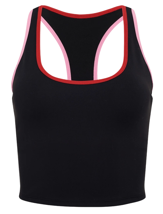 Топ женский Beach Riot Ash Top W, Чёрный (M)