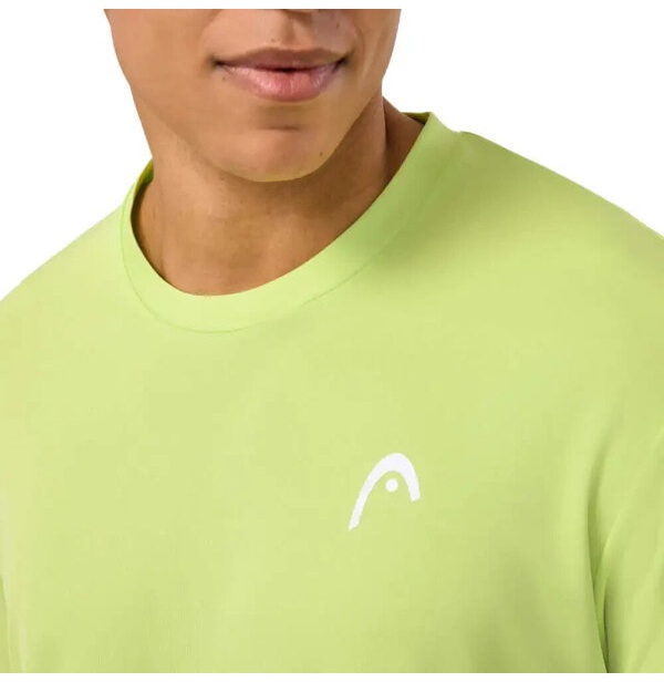 (EU) Футболка мужская Head Slice Ii, Зелёная (2XL)