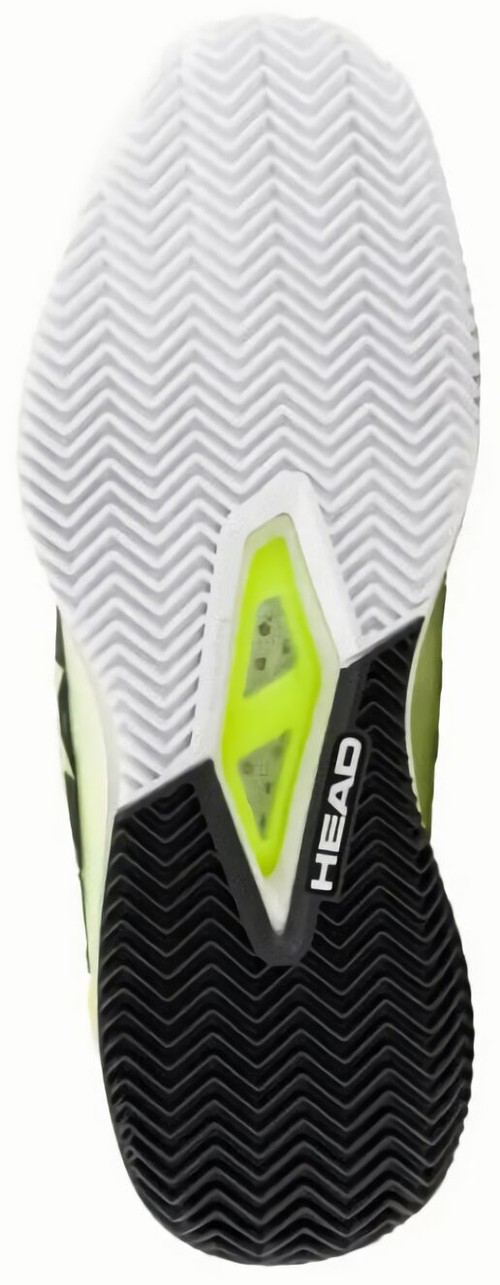 (EU) Кроссовки мужские Head Endure Pro Clay, 273035, Желто-Белые (р. 44)