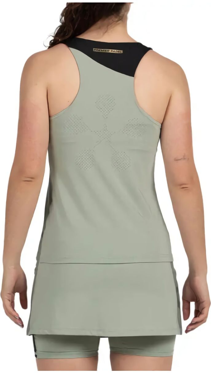 (EU) Футболка женская Bullpadel PIRAC WOMAN T-SHIRT встроенные шорты, Оранжевая (M)
