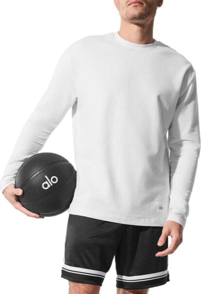 (CN) Футболка мужская для спорта Alo Yoga 191677547667, Белая (L)