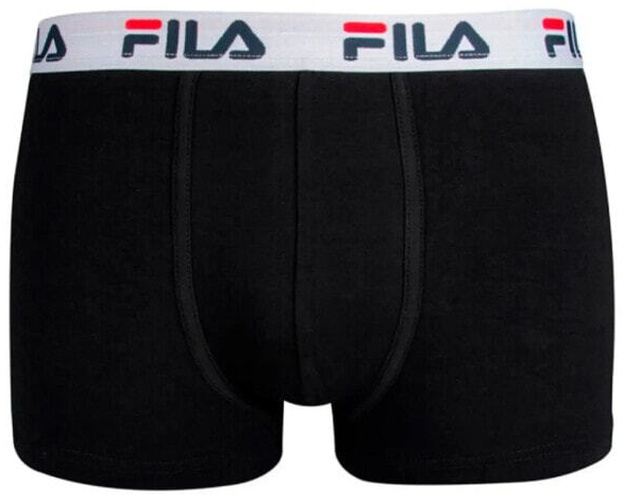 (EU) Боксеры мужские Fila, 5 пар, Чёрные (2XL)