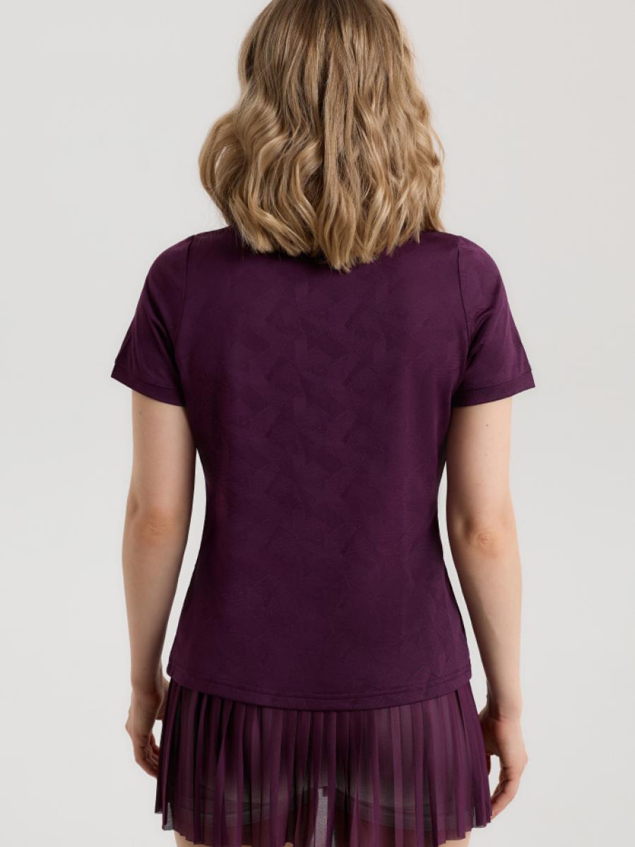 Футболка женская 7/6 Kate T-shirt - Potent Purple, Винная (L)