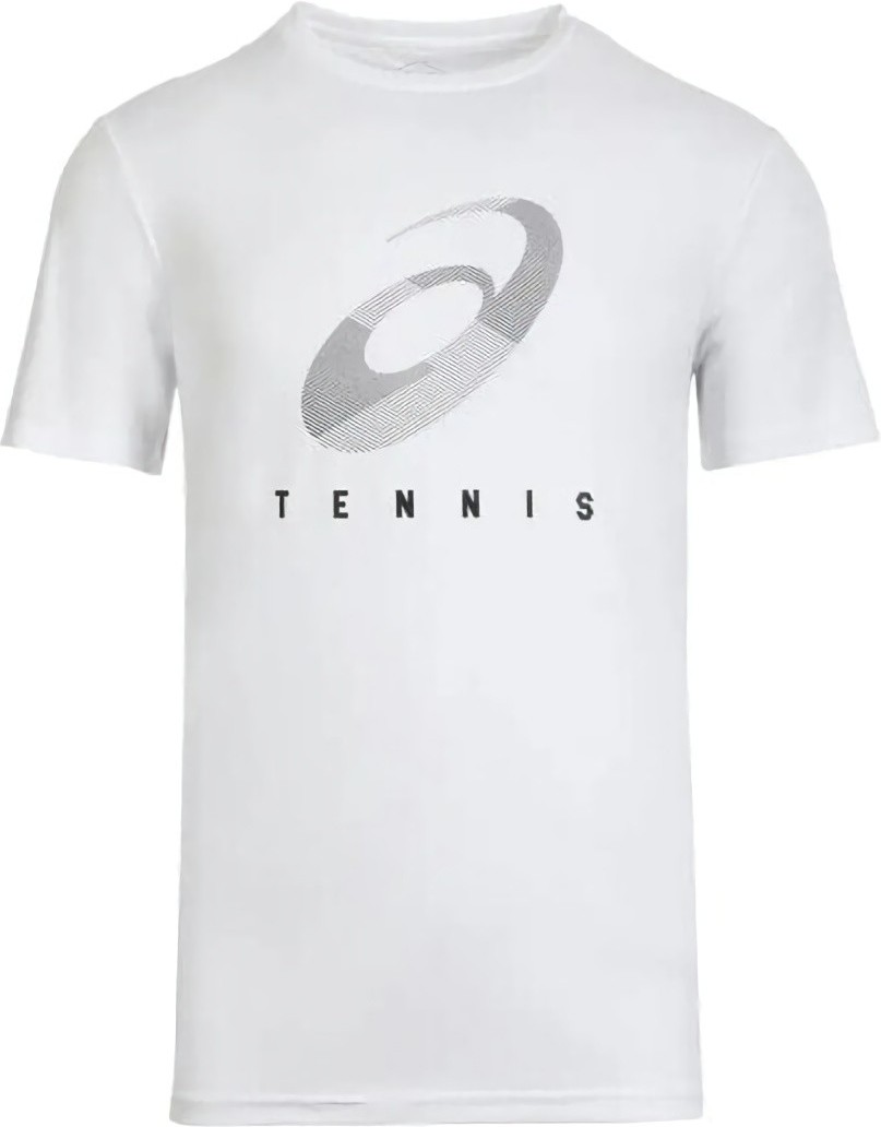 (EU) Футболка мужская Asics Court Spiral, Белая (XS)